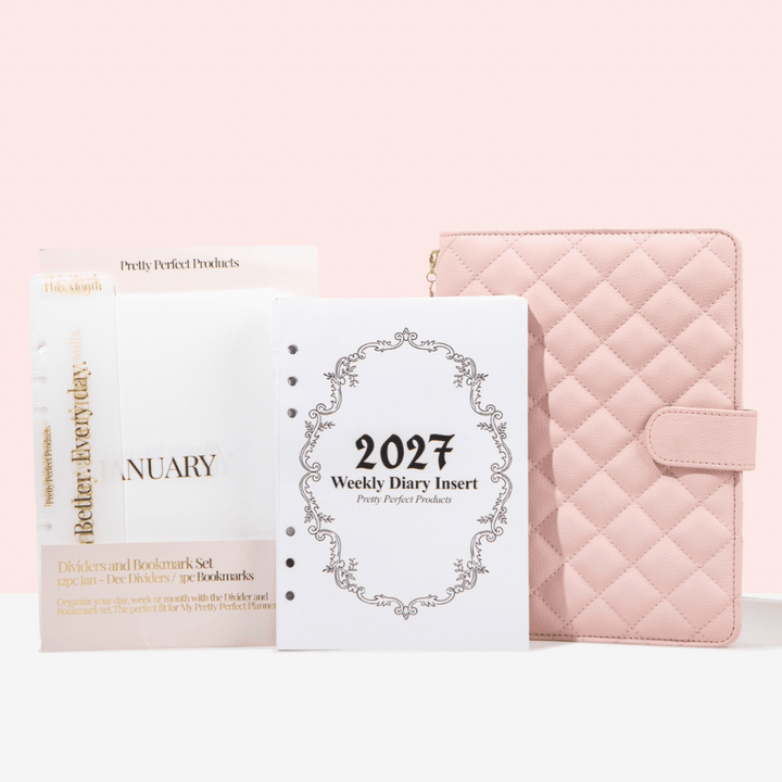 MY PRETTY PERFECT DIARY BUNDLE - 2027 - PRE-ORDER DISPATCHED NOV 2026