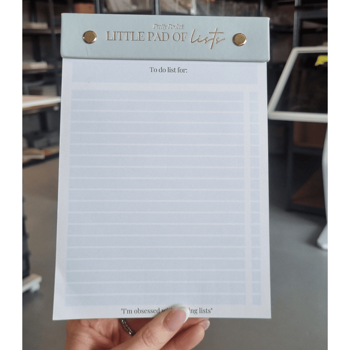 SECONDS SALE - LITTLE PAD OF LISTS A5