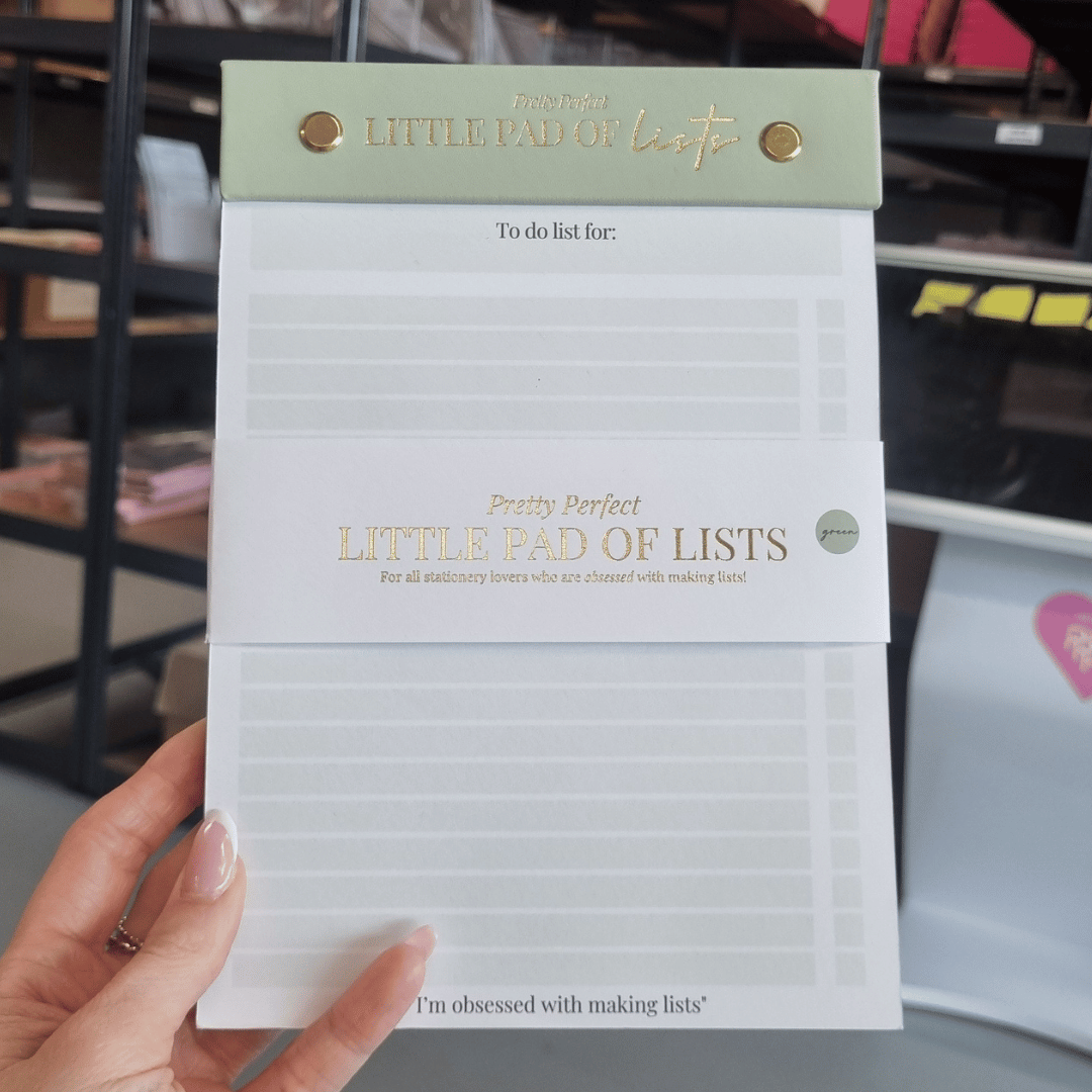 SECONDS SALE - LITTLE PAD OF LISTS A5