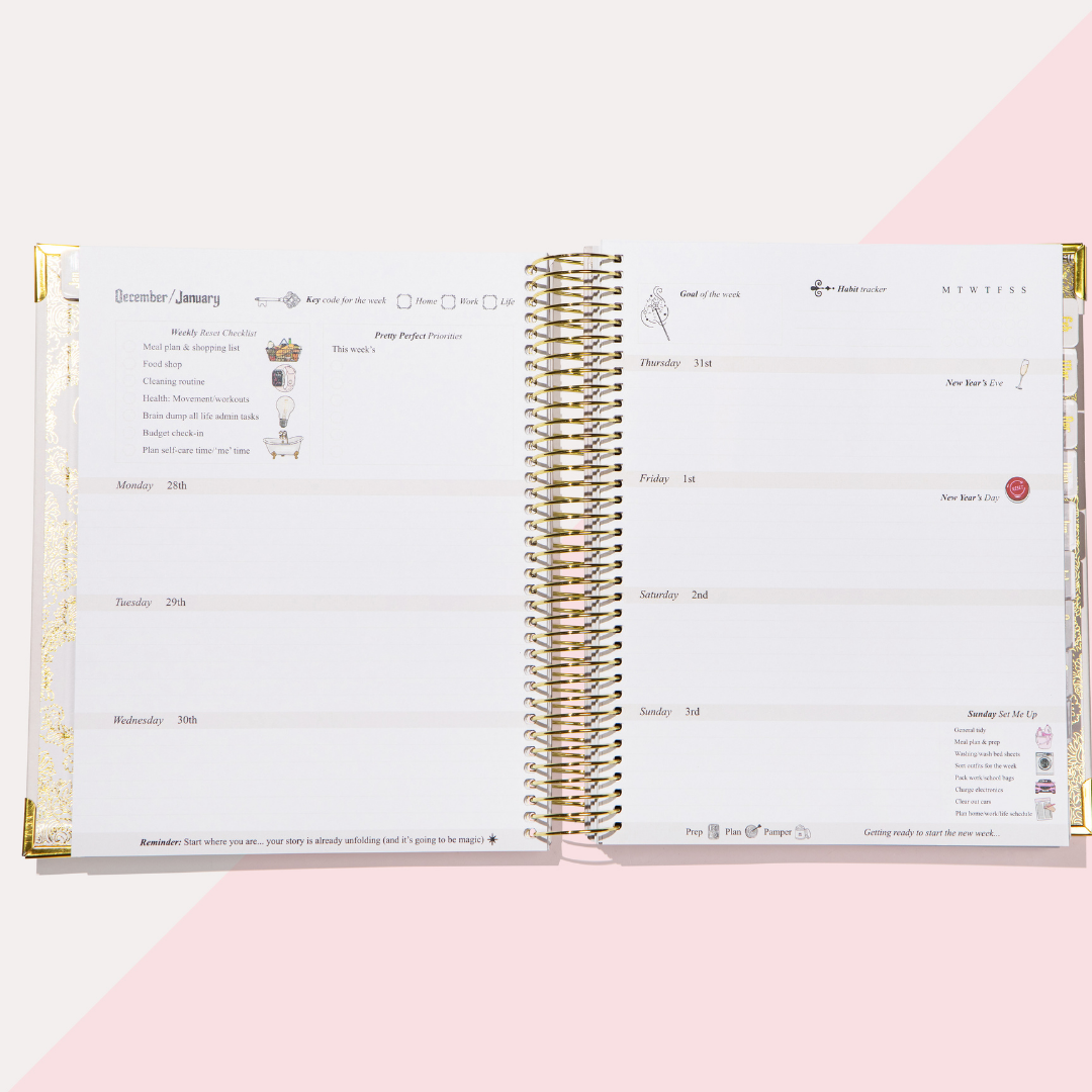 SIGNATURE DIARY - 2027 - PRE-ORDER DISPATCHED NOV 2026