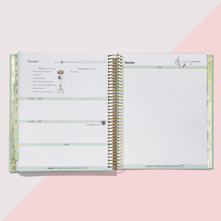 SIGNATURE DIARY - 2027 - PRE-ORDER DISPATCHED NOV 2026