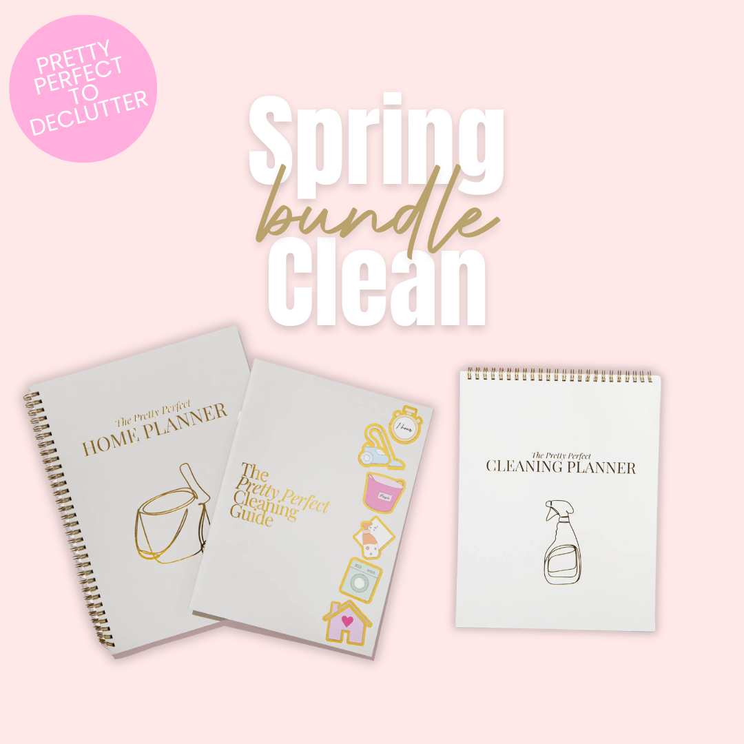 SPRING CLEAN BUNDLE - HOME PLANNER & CLEANING PAD