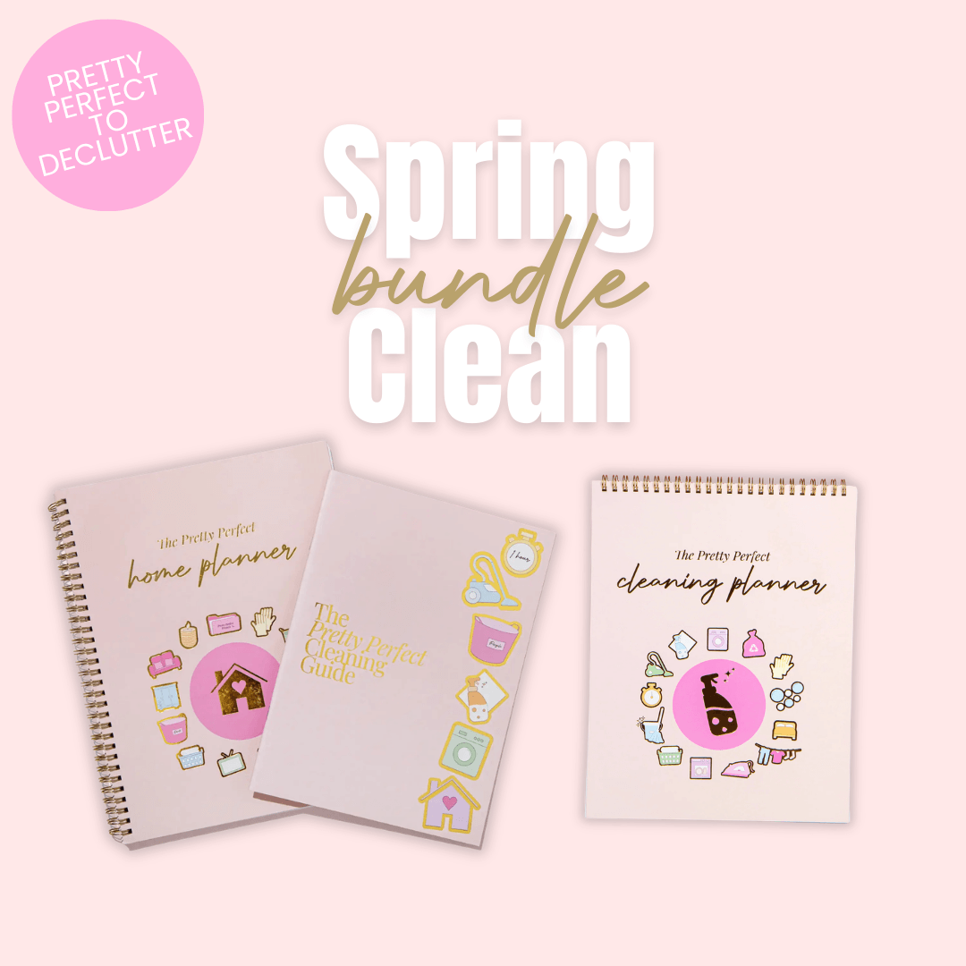 SPRING CLEAN BUNDLE - HOME PLANNER & CLEANING PAD