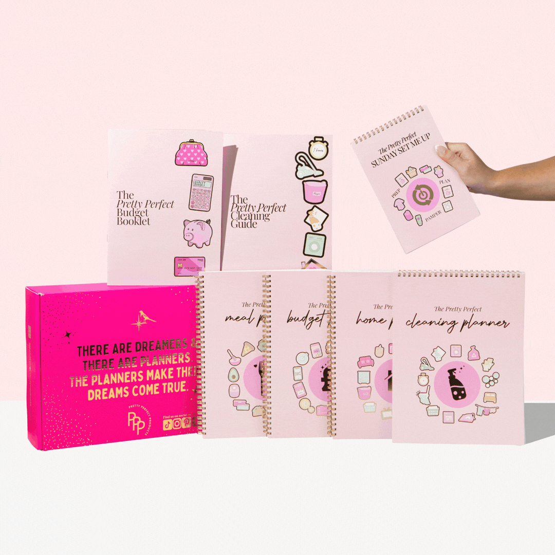 THE ULTIMATE HOME BUNDLE - 5 PLANNERS – Pretty Perfect Products