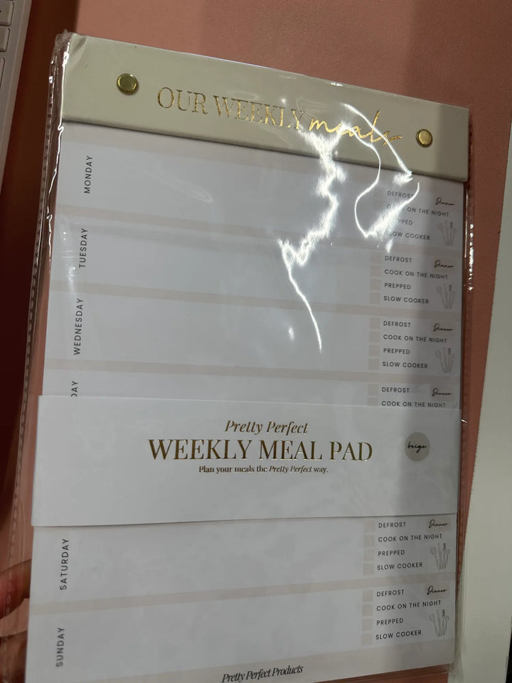 SECONDS SALE - WEEKLY MEAL PAD