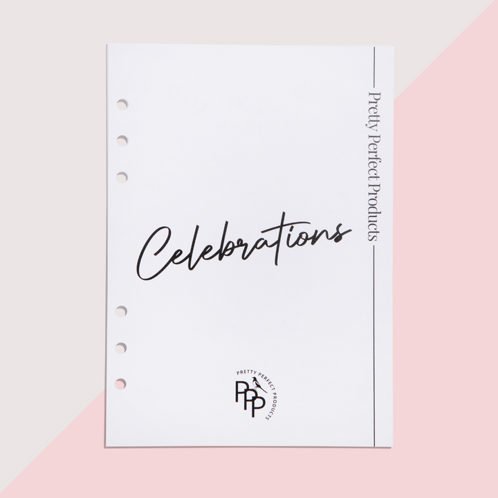 CELEBRATIONS INSERTS