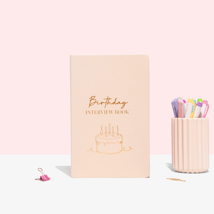 BIRTHDAY INTERVIEW BOOKS - JOURNAL (A5)