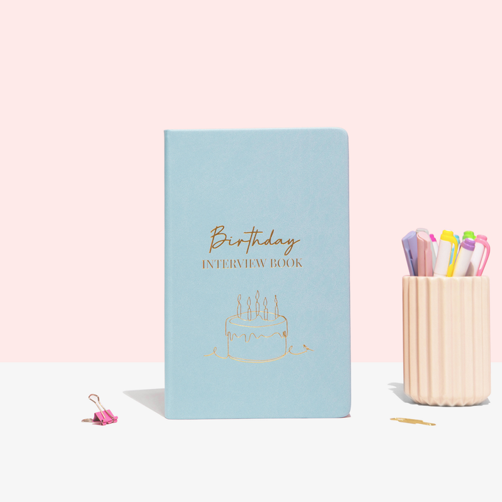 BIRTHDAY INTERVIEW BOOKS - JOURNAL (A5)