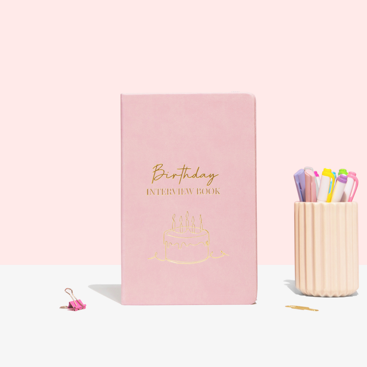 BIRTHDAY INTERVIEW BOOKS - JOURNAL (A5)