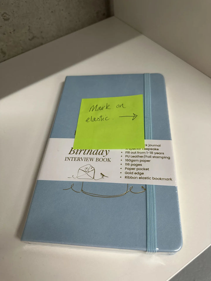 SECONDS SALE - BIRTHDAY BOOKS