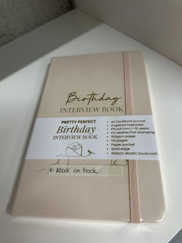 SECONDS SALE - BIRTHDAY BOOKS