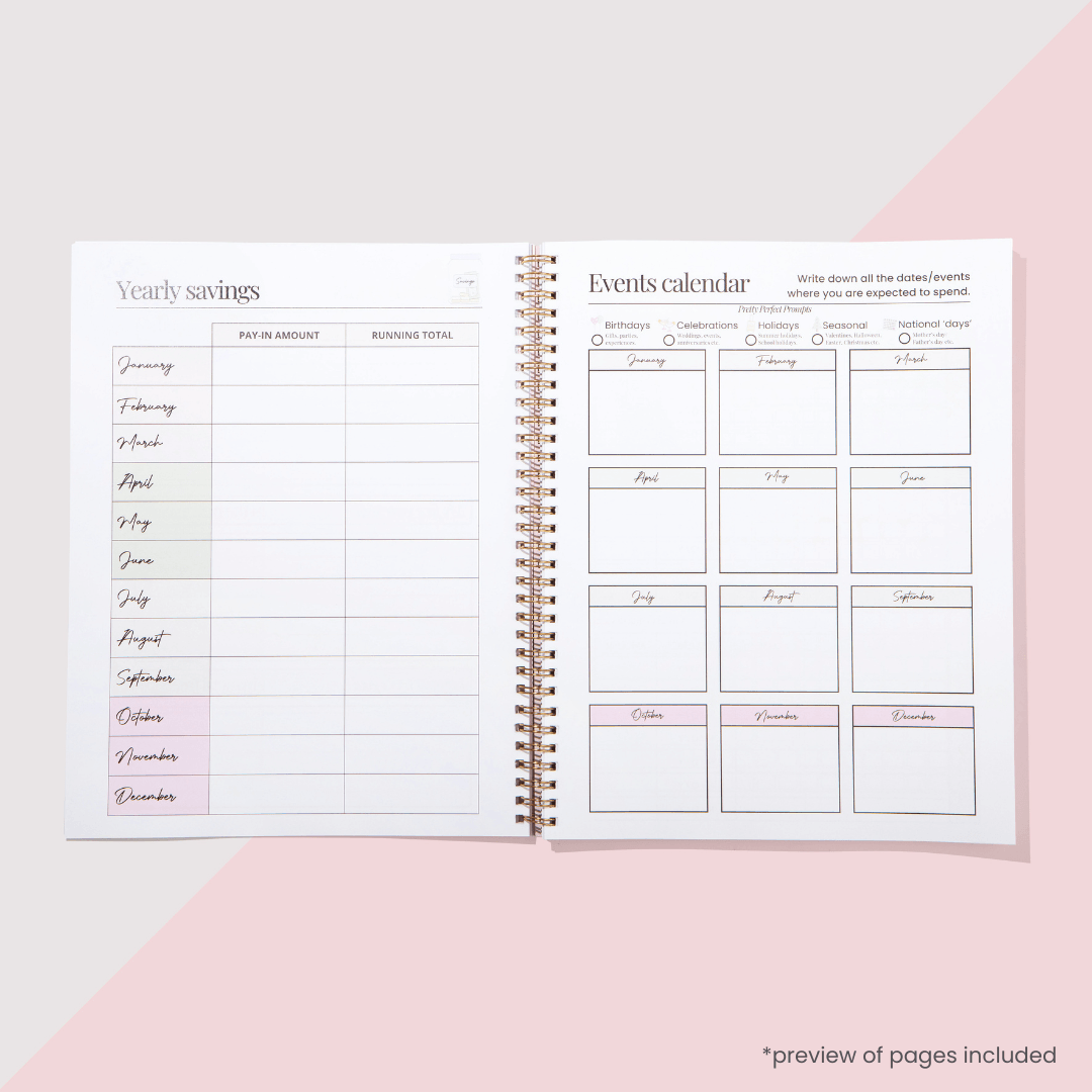 BUDGET PLANNER + BUDGET BOOKLET
