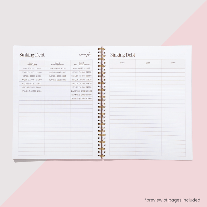 BUDGET PLANNER + BUDGET BOOKLET