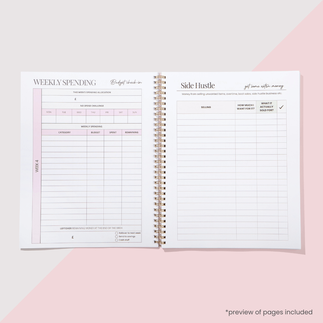 BUDGET PLANNER + BUDGET BOOKLET