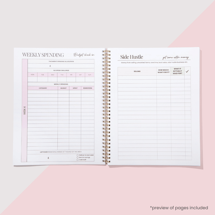 BUDGET PLANNER + BUDGET BOOKLET