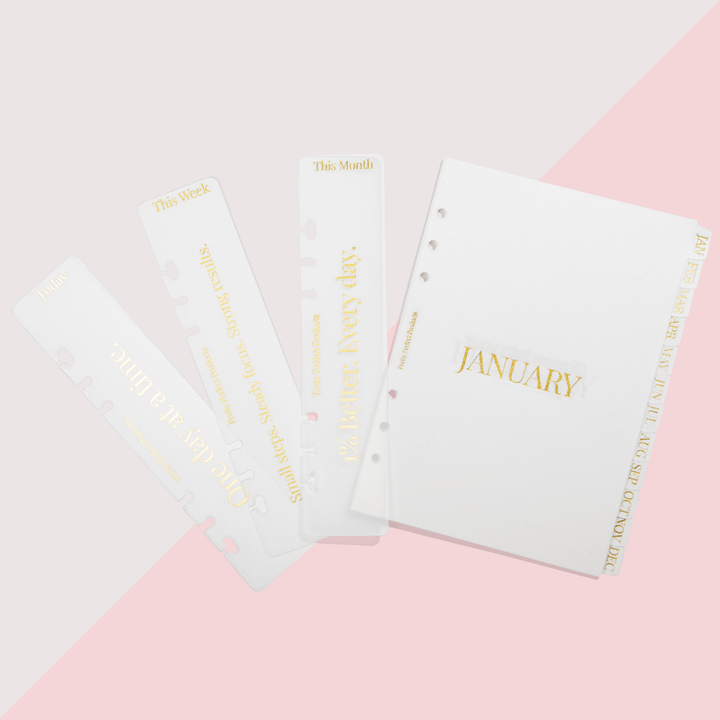 DIVIDERS AND BOOKMARK SET (JAN TO DEC) - PRE-ORDER - DUE TO SHIP LATE NOVEMBER
