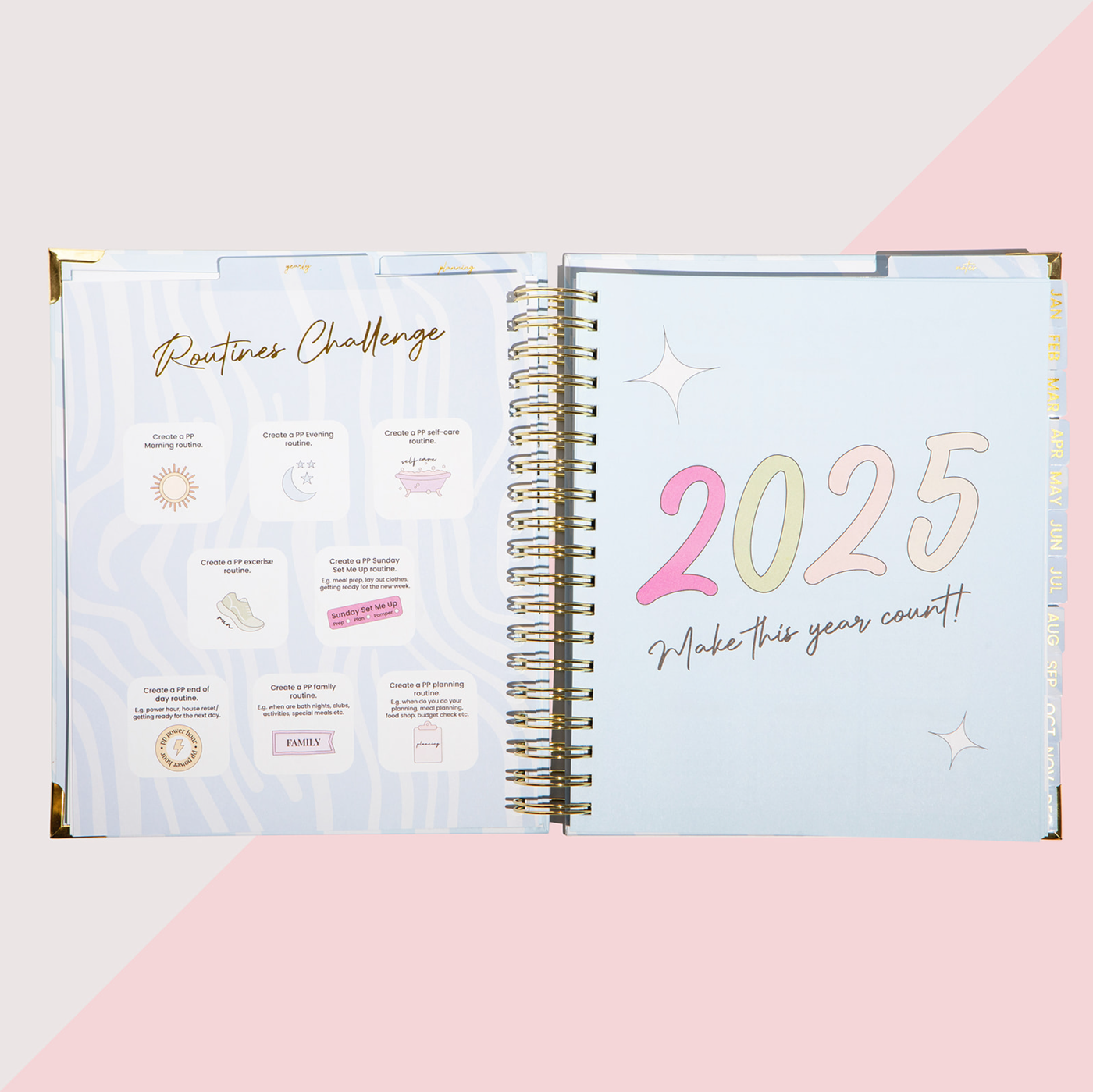 THE 2025 PRETTY PERFECT DIARY - PRE-ORDER - DUE MID DECEMBER