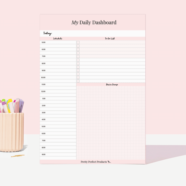 MY DAILY DASHBOARD PAD - A4 - DISPATCH AFTER 29TH OCTOBER