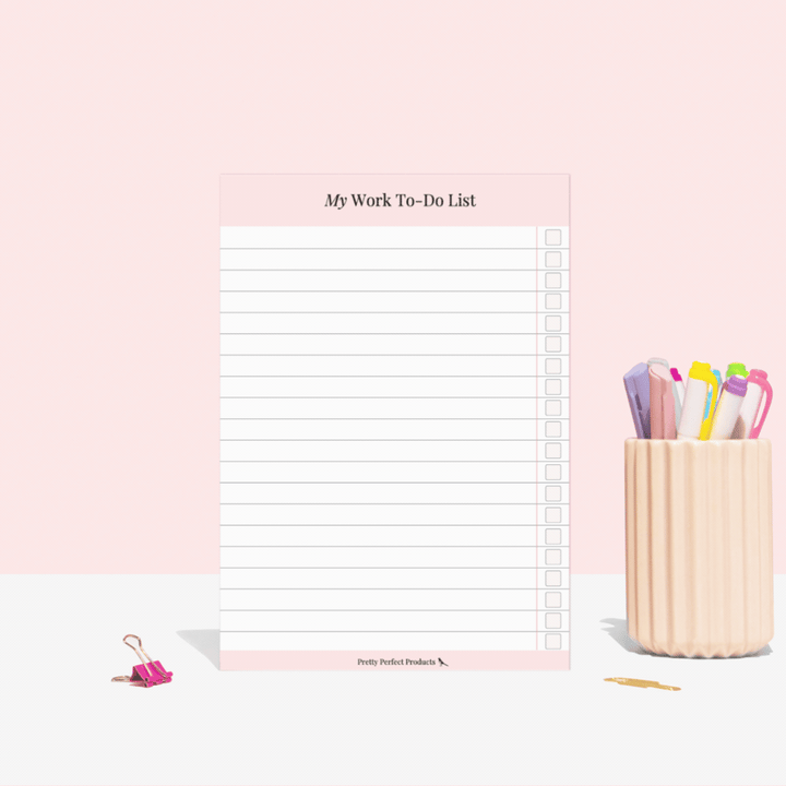 MY WORK TO-DO LIST PAD - A5 - DISPATCH AFTER 29TH OCTOBER