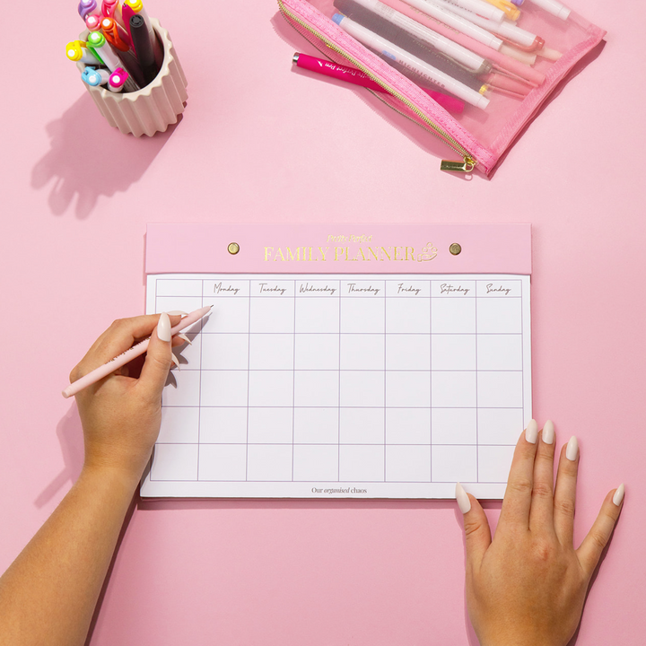 FAMILY PLANNER PAD - A4
