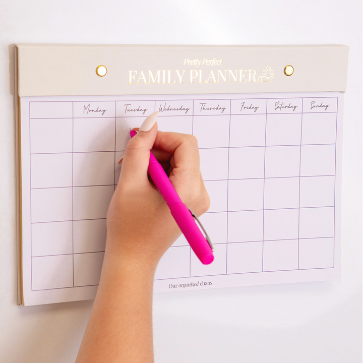 FAMILY PLANNER PAD - A4