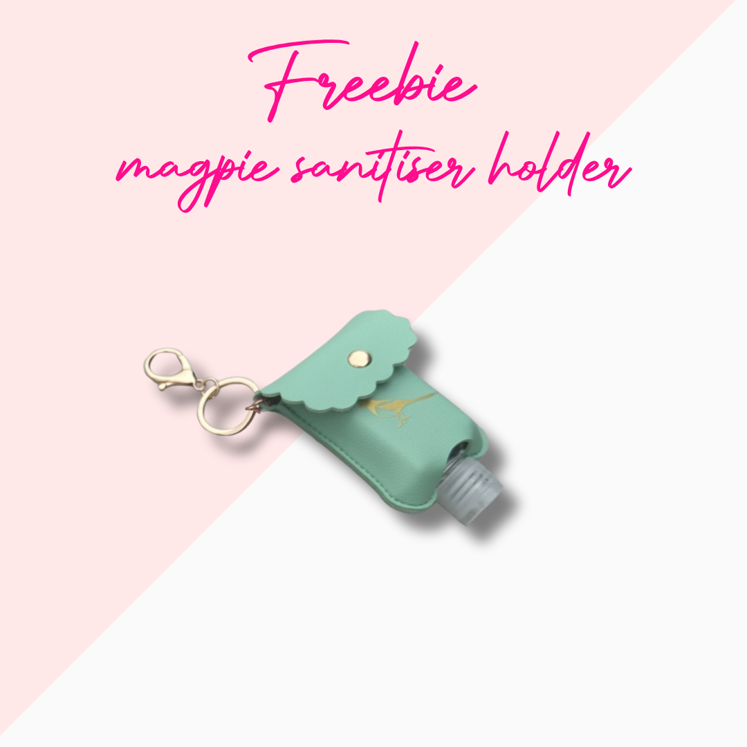 🎁 MAGPIE SANITISER HOLDER (100% off)