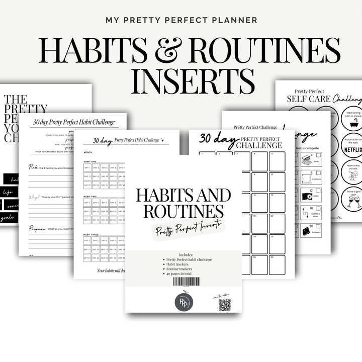 HABIT TRACKERS / ROUTINES INSERTS