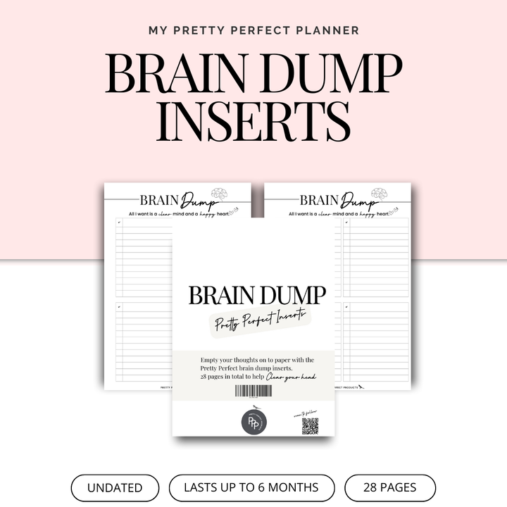 BRAIN DUMP INSERTS