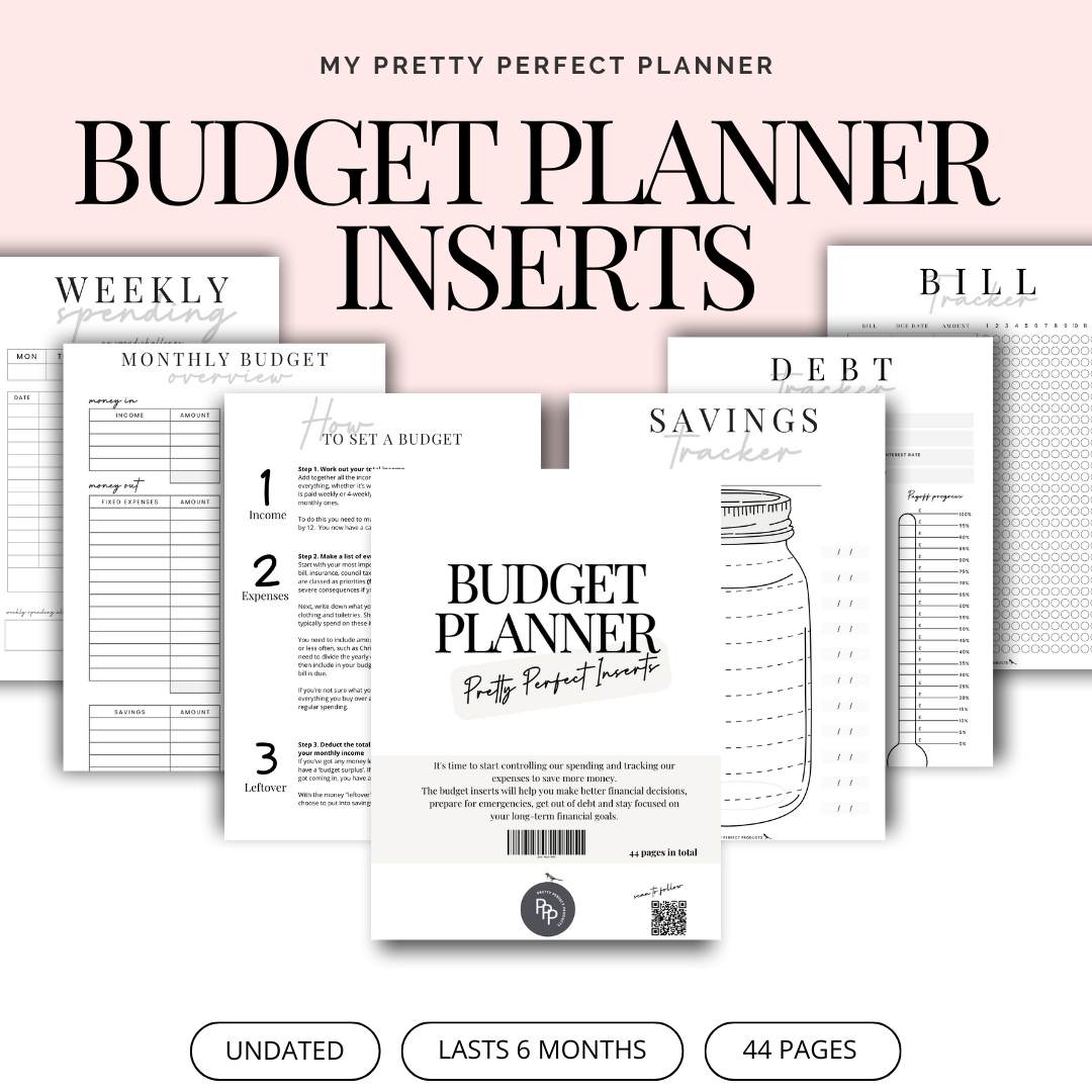 Paid Insert BUDGET INSERTS PACK – Pretty Perfect Products