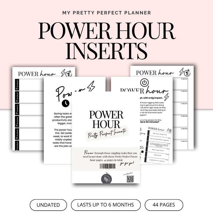 POWER HOUR INSERTS