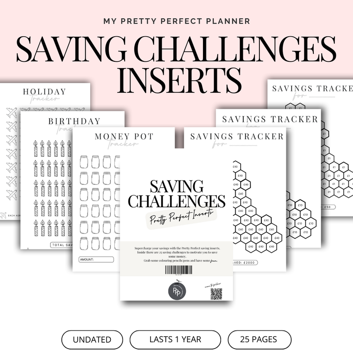SAVINGS CHALLENGES INSERTS