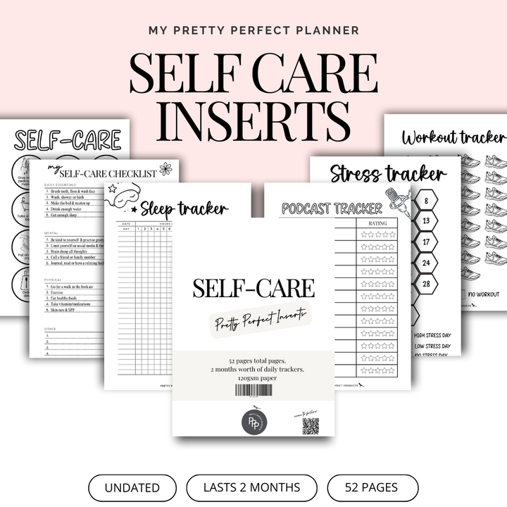 SELF CARE INSERTS PACK