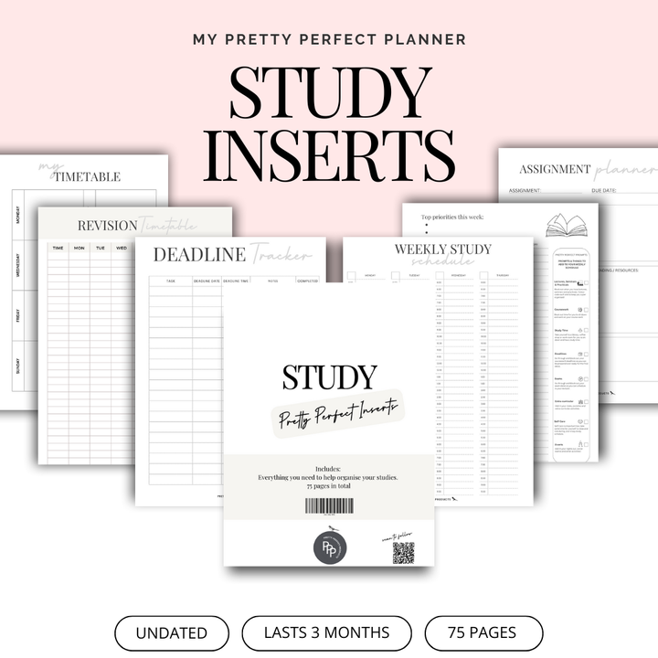 STUDY INSERTS PACK