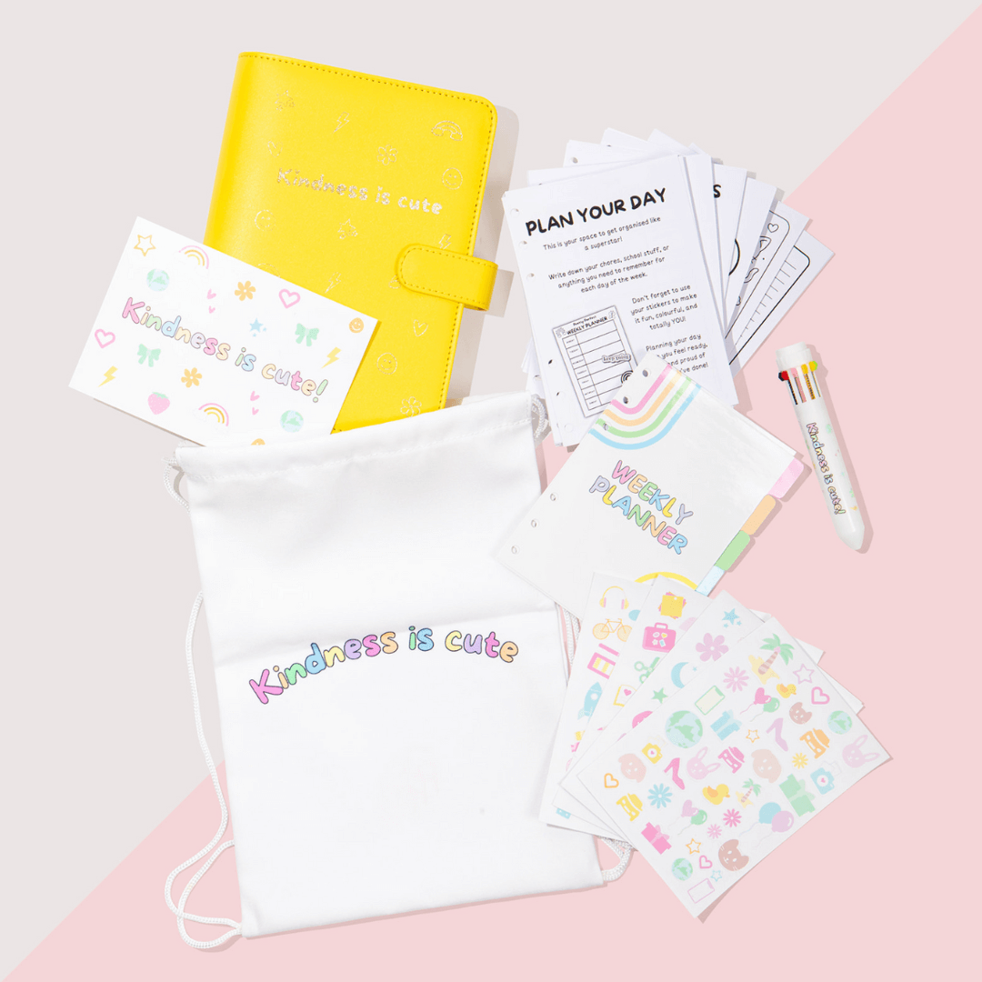 KINDNESS IS CUTE BINDER BUNDLE