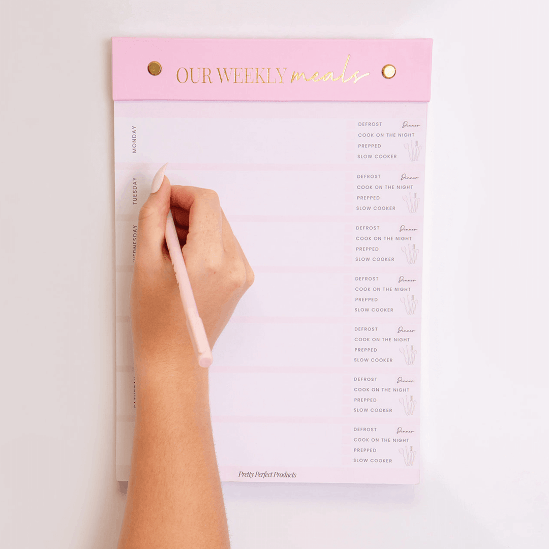 WEEKLY MEAL PAD - A4