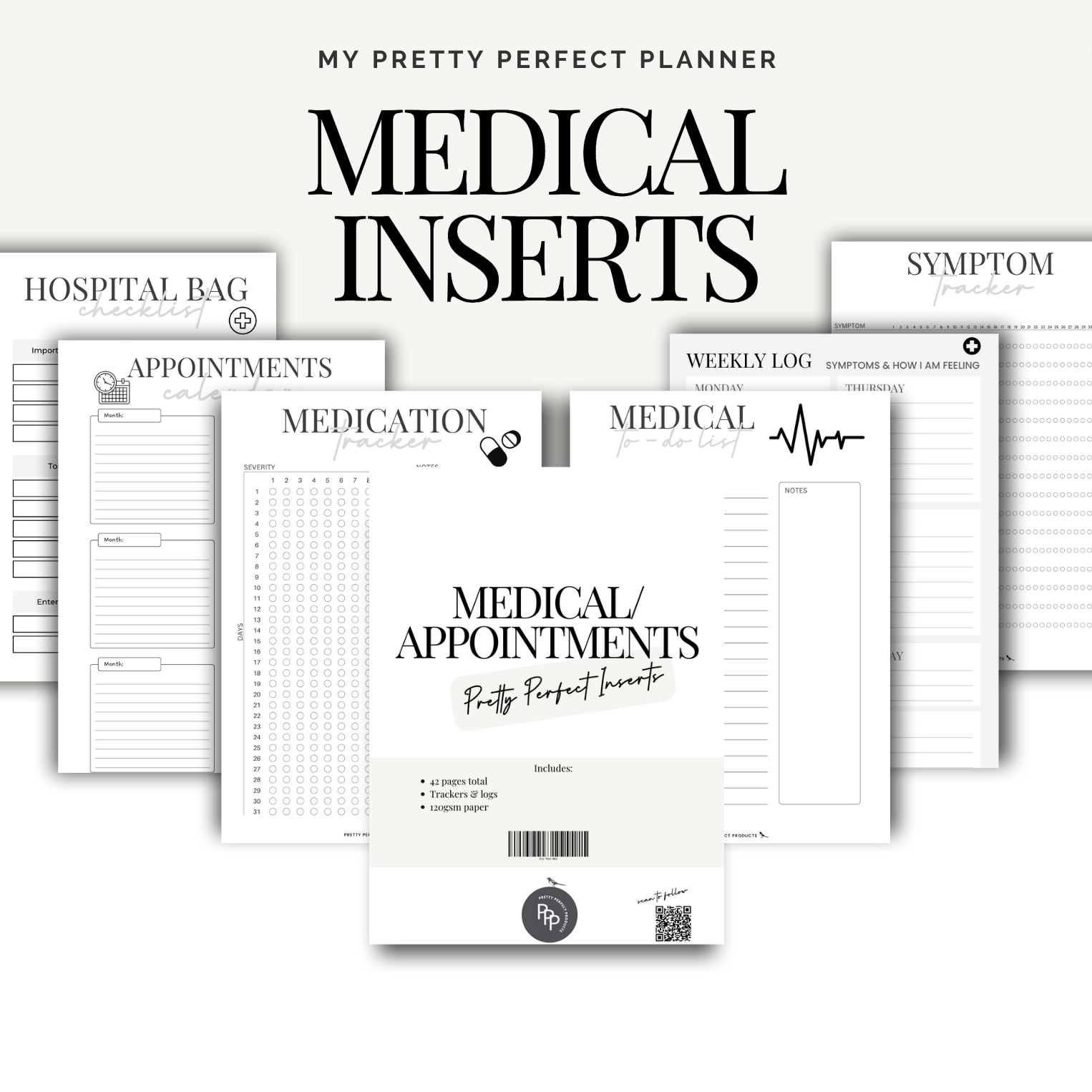Med Inserts Example MEDICAL INSERTS PACK – Pretty Perfect Products