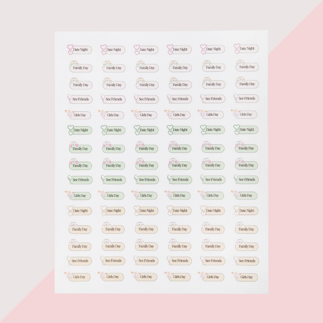 MINI STICKERS PACK (EXCLUSIVE)