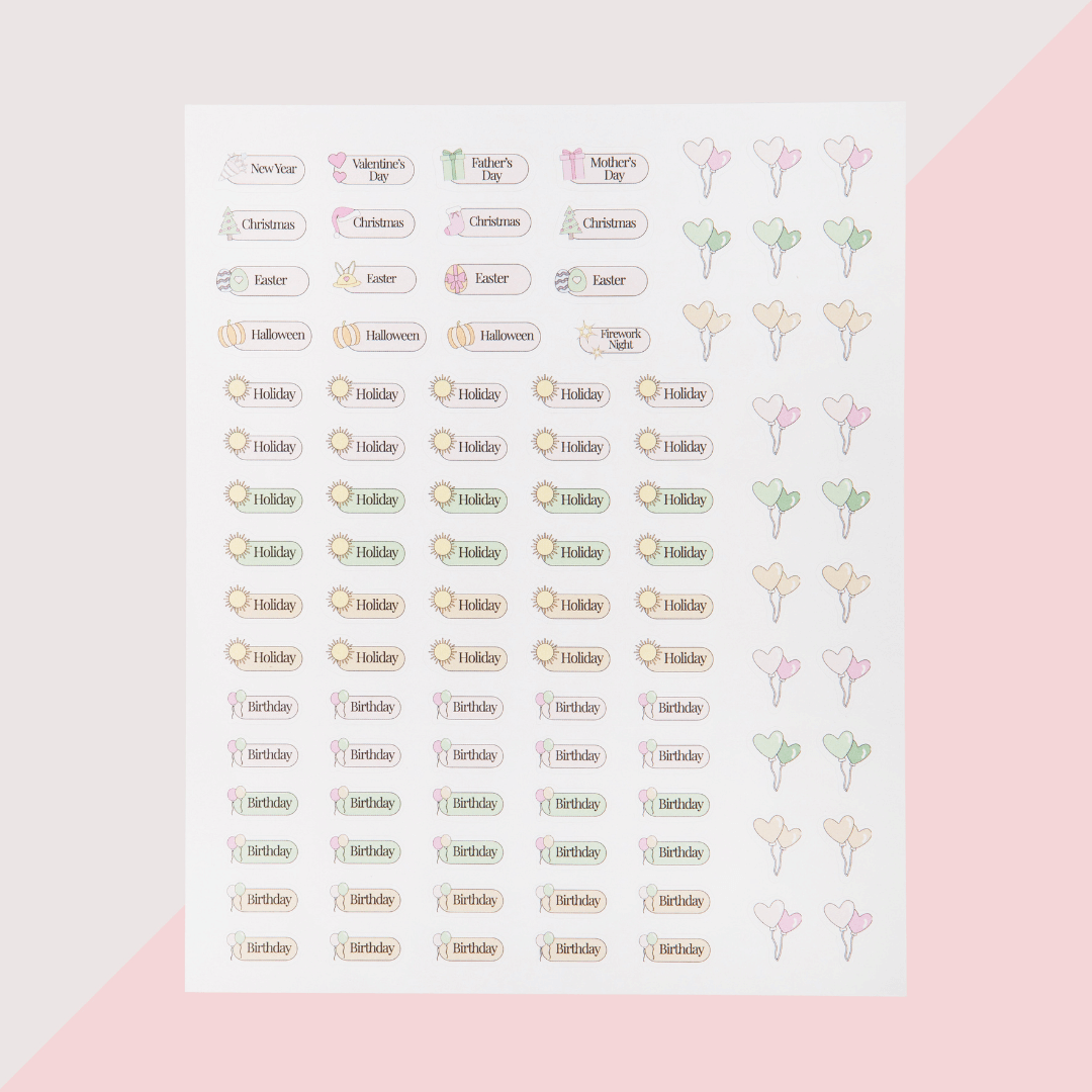 MINI STICKERS PACK (EXCLUSIVE)