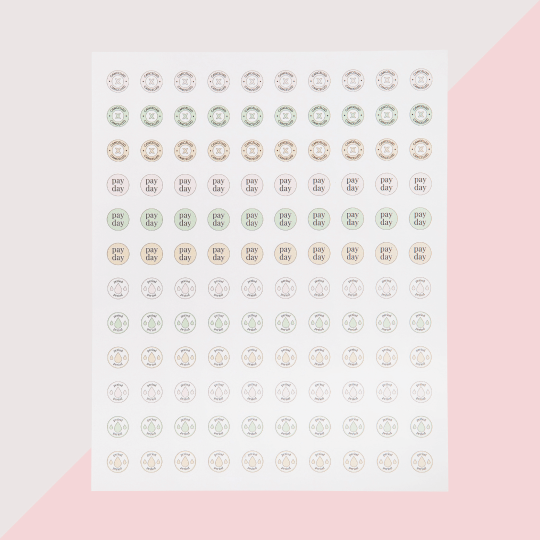 MINI STICKERS PACK (EXCLUSIVE)