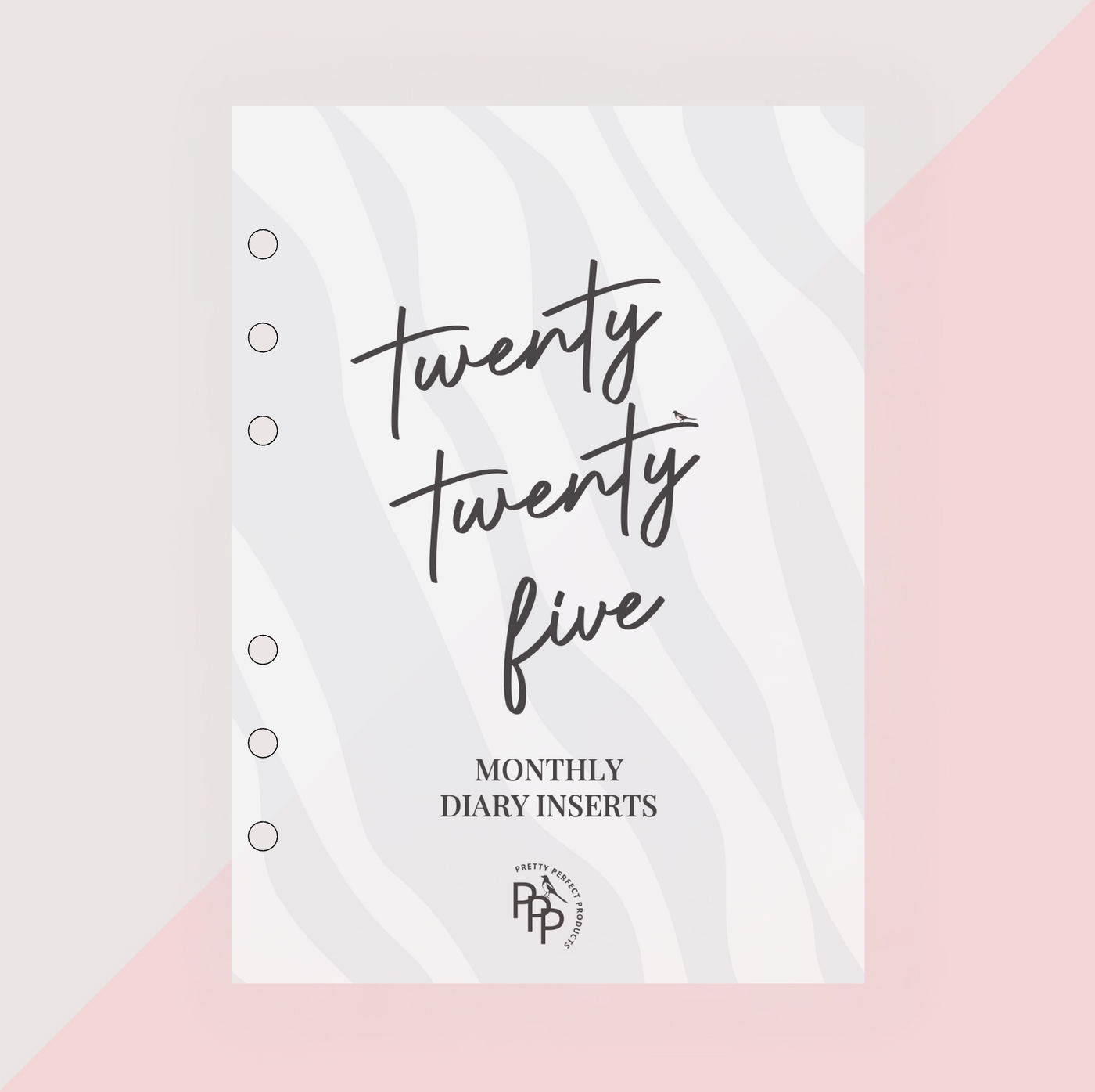 2025 DATED MONTHLY DIARY INSERTS - PRE-ORDER (DUE TO DISPATCH DECEMBER)