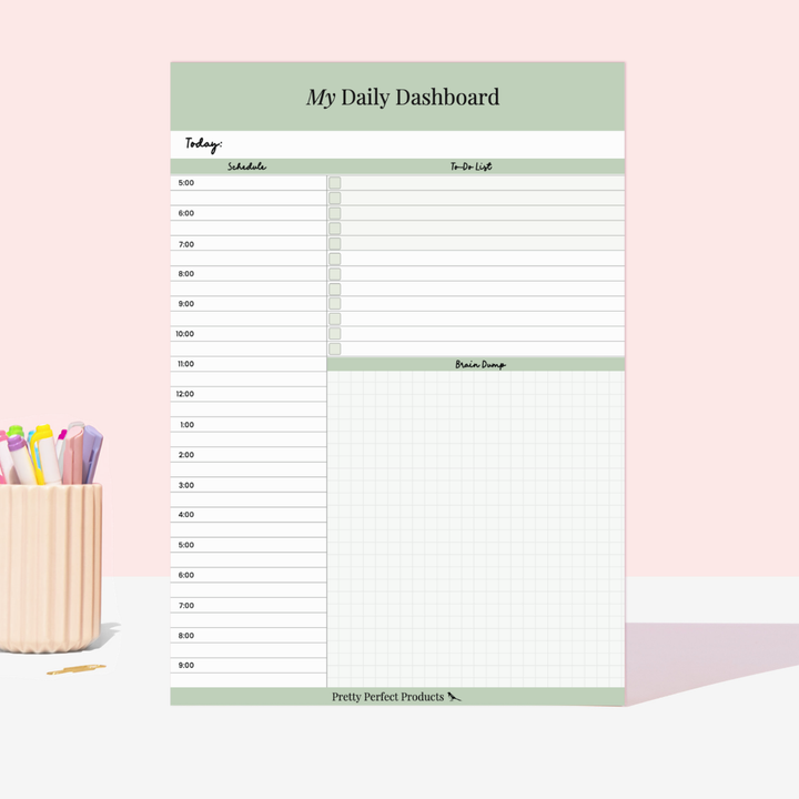 MY DAILY DASHBOARD PAD - A4 - DISPATCH AFTER 29TH OCTOBER