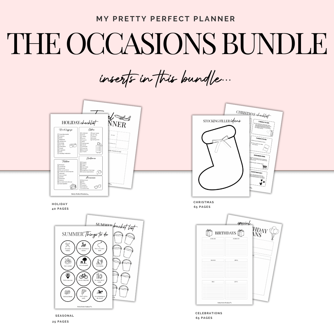 OCCASIONS INSERTS BUNDLE