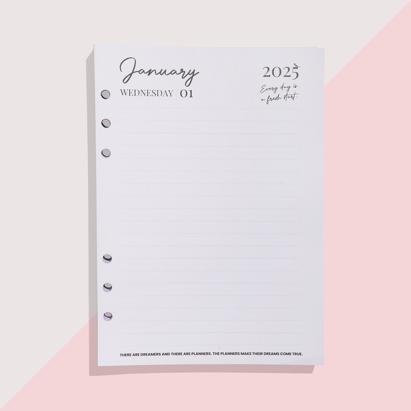 2025 DAILY DIARY INSERTS PRE-ORDER (DUE TO DISPATCH DECEMBER)