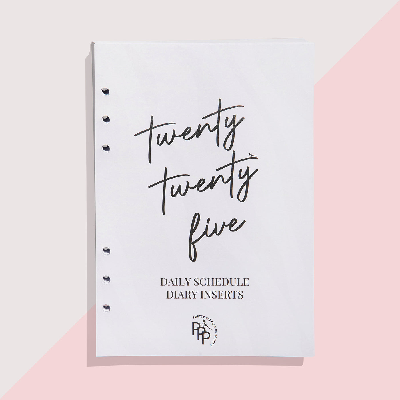 2025 DAILY SCHEDULE DIARY INSERTS - PRE-ORDER (DUE TO DISPATCH DECEMBER)