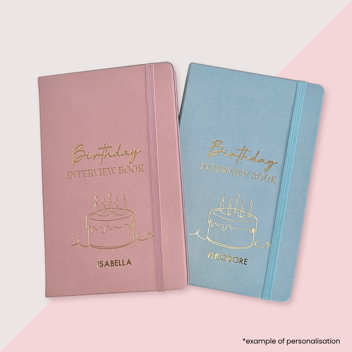 BIRTHDAY INTERVIEW BOOKS - JOURNAL (A5)