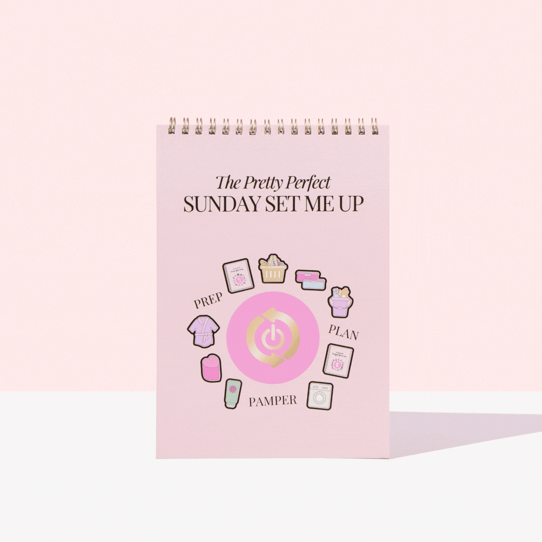 SUNDAY SET ME UP PAD - WEEKLY RESET CHECKLIST – Pretty Perfect Products