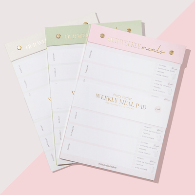 WEEKLY MEAL PAD - A4