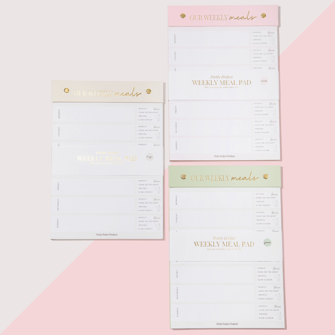 WEEKLY MEAL PAD - A4