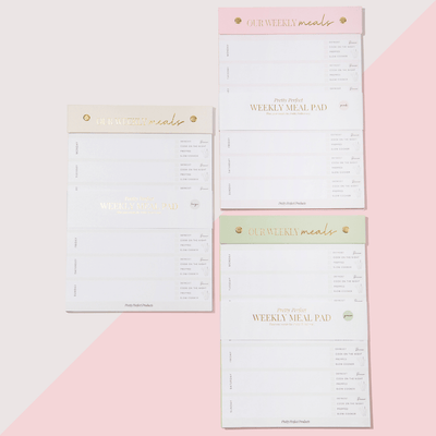 WEEKLY MEAL PAD - A4