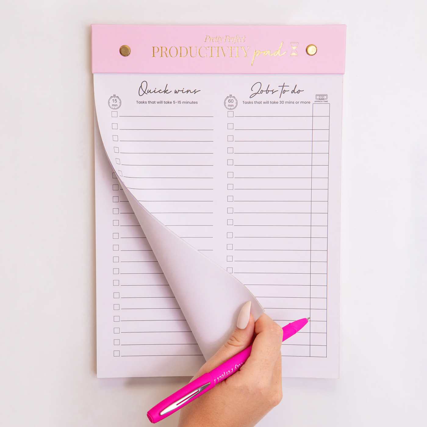 PRODUCTIVITY PAD - A4 - PRE-ORDER DUE END NOVEMBER